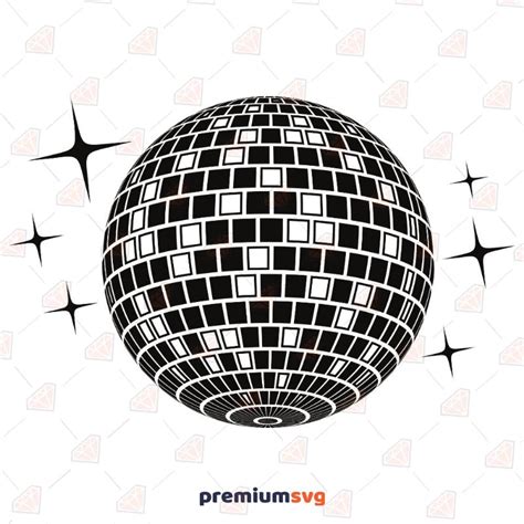 Disco Ball Svg Premiumsvg