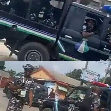 Video Showing Thugs And Inec Officials Whisking Away Ballot Boxes From Polling Unit In Rivers