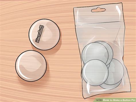 3 Ways To Make A Button Pin Wikihow