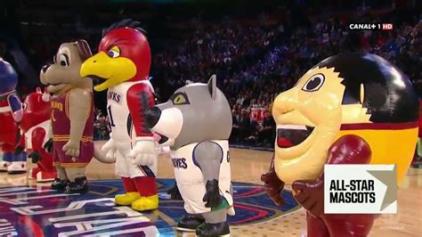 All Star Mascots New Orleans 2014 Youtube