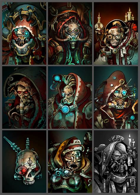 Has Anyone Tried Creating The Characters From The Mechanicus Game As
