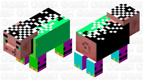 Disco Piggy Minecraft Mob Skin