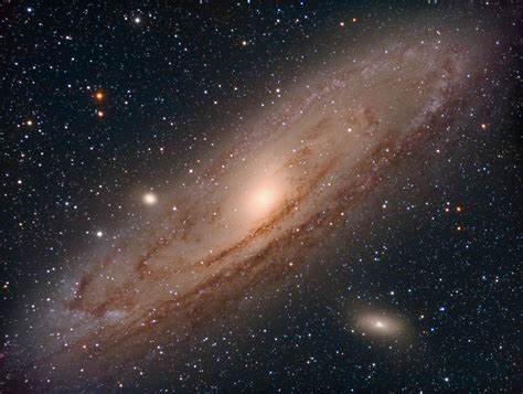 Andromeda Galaxy M31 In Lrgb Another One Helix Nebula Telescopio