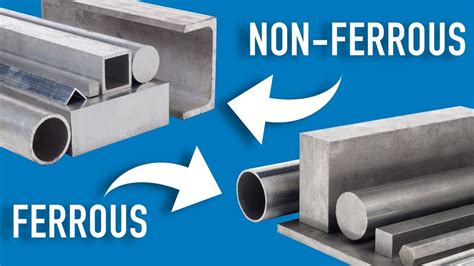 The Difference Between Ferrous And Non Ferrous Metals Metal