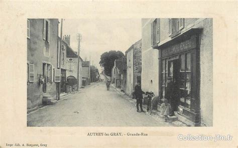 Cpa France 70 Autrey Les Gray Grande Rue 70 Haute SaÔne Autres