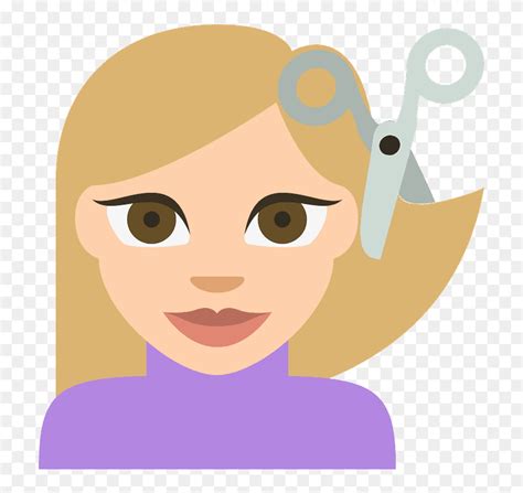 Choose from 8500+ haircut emoji graphic resources and download in the form of png, eps, ai or psd. Person Getting Haircut Emoji Clipart - Hair Cut Emoji Png ...