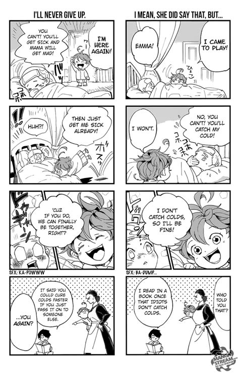 The Promised Neverland Funny 😂 Good Manga The Manga Manga Anime Anime Naruto Terra Do Nunca