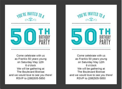 New templates added each day.#birthday #invitations #free #templates #printable #party. 52+ Birthday Invitation Templates - PSD, AI | Free ...