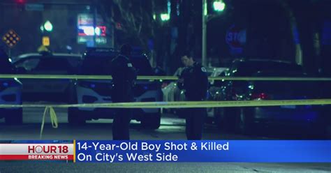 14 Year Old Boy Shot Killed On Near West Side Cbs Chicago