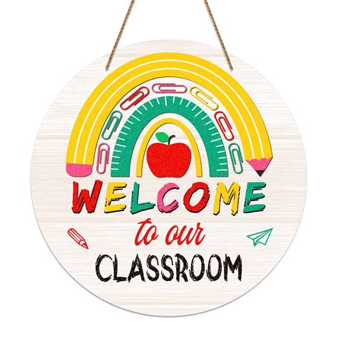 Buy Whatsign Welcome Sign For Classroom Door Decorations 115 Welcome