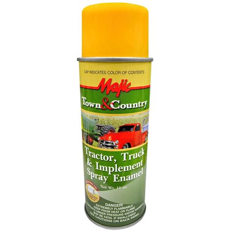 Enamel Spray Paint Yellow Spray Paint Agri Supply 103850 Agri Supply