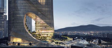 Zaha Hadid Architects Unveils Supertall Tower C Skyscraper For Shenzhen