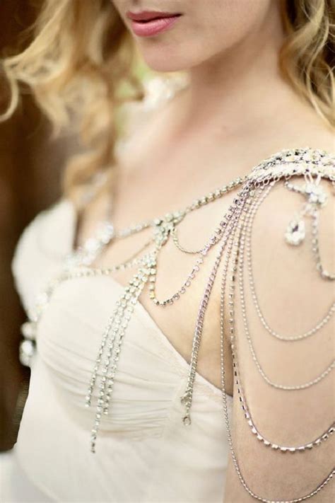 20 Bridal Shoulder And Back Jewelry Pieces