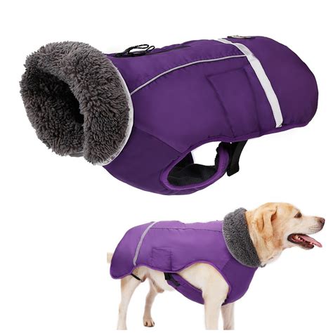 Mediumandlarge Dog Jacket Hoodie Winter Warm Coat Pet Dog Clothes Dog 526
