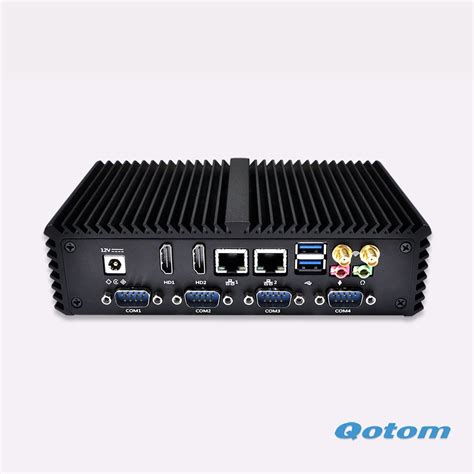 Qotom Q310p Dual Core 17g 3215u X86 Dual Rj45 Mini Computer 12v 1080p