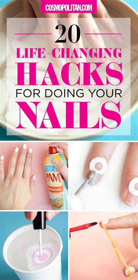 Tricks for Painting Nails - Nail Art Hacks | Nail painting ...