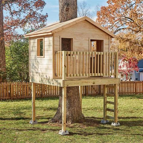 How To Build A Treehouse For Kids The Garden Glove
