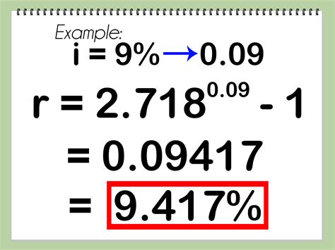 How To Calculate Effective Interest Rate 7 Steps With Pictures