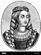 portrait of Joan Beaufort, 1406 - 1445, Queen of Scotland Stock Photo ...