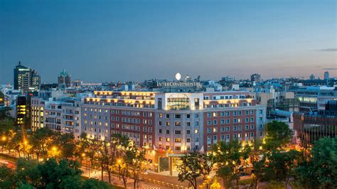 Luxury 5 Star Hotel Intercontinental Hotel Madrid