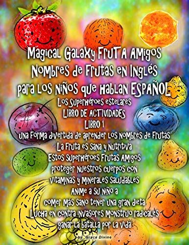 Magical Galaxy Fruta Amigos Nombres De Frutas En Ingl S Para Los Ni Os