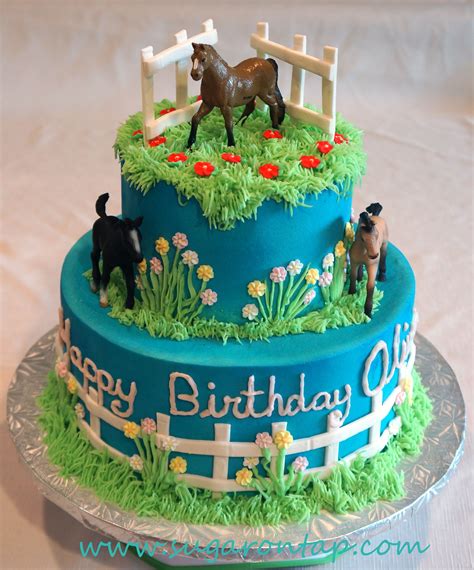 Horse Birthday Cake Ideas Berniece Joyce