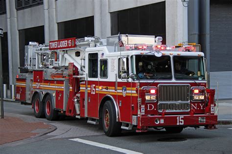 Picture Of City Of New York Fire Department Ladder Compa Flickr