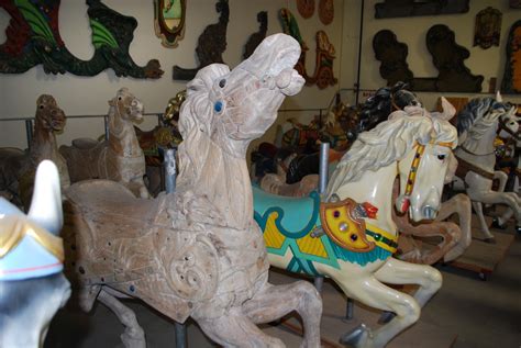 Rare Antique Carousel Horses Running Horse Studio Collection