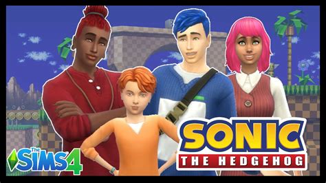 Sonic The Hedgehog The Sims 4 Cas Youtube