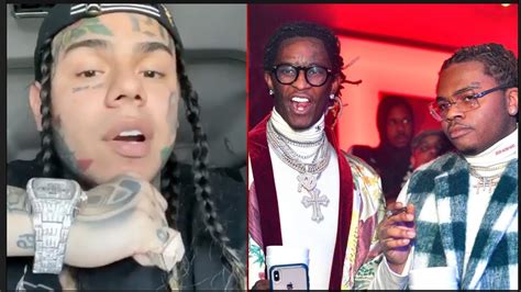 Tekashi 69 Calls Out Young Thug For Diss Claims His Artist Gunna Is A
