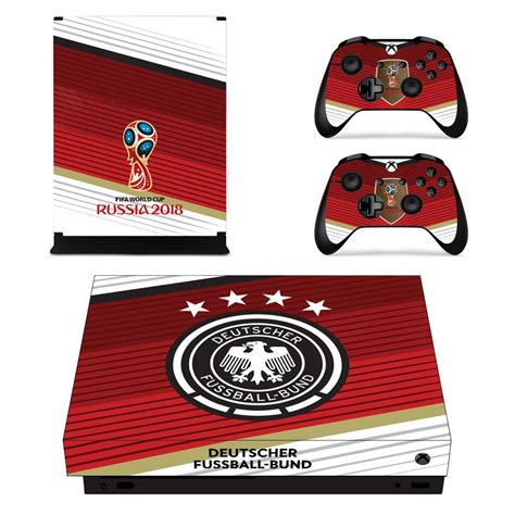 2018 Fifa World Cup Deutscher Decal Skin Sticker For Xbox One X And