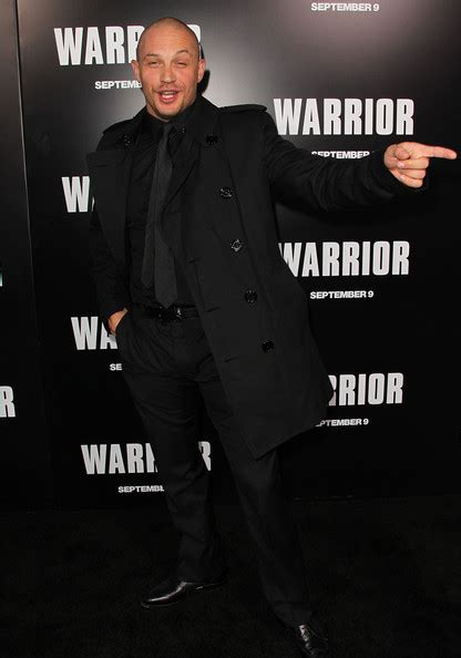 Tom Hardy Attends The Premiere Of Lionsgate Films Warrior At The