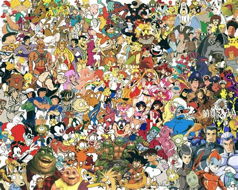 90s Characters Mashup See How Many Smurfs You Can Find