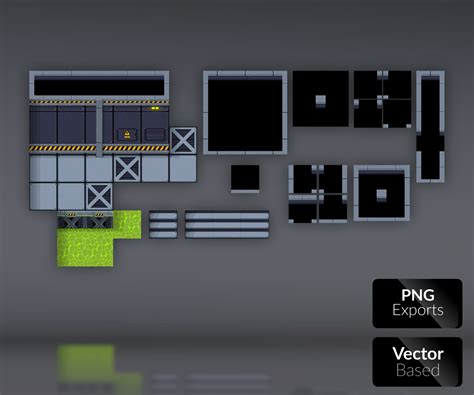 Sci Fi Top Down Tileset Game Art Partners