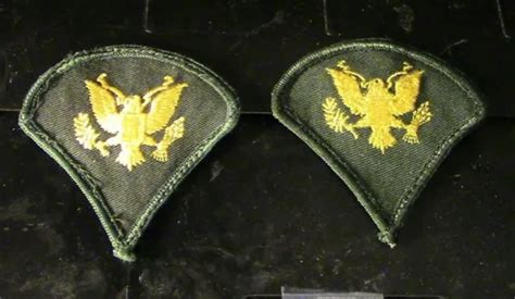 Us Army Specialist Rank Patch Set Of Two 245 Picclick