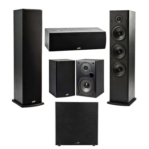 Polk Audio Fusion T Series 51 Channel Home Theater Speaker Package W