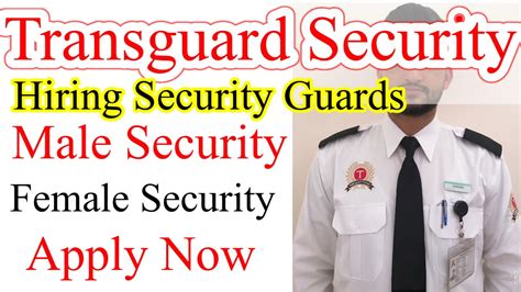 Transguard Company Dubai Security Guard Interview Security Guard Jobs