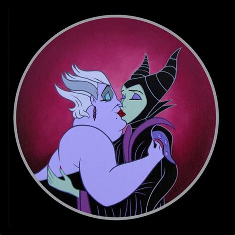 Disney Lesbians Kissing Maleficent Hardcore Pics And Pinups Luscious