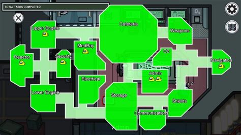 Among Us Skeld Map Layout Hd Among Us Maps So You Dont Miss A Clue