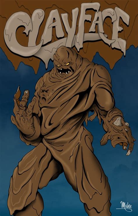 Clayface By Mikemahle On Deviantart Gotham Villains Comic Book