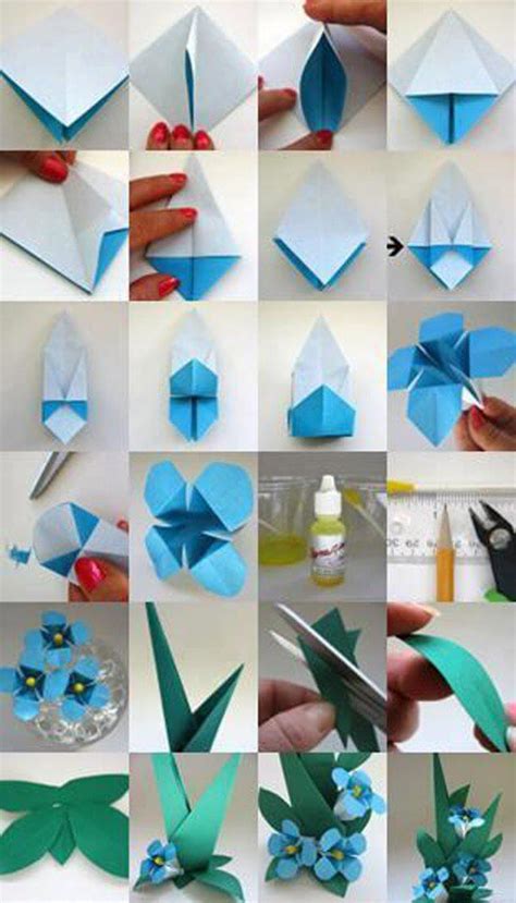 Easy Origami Lily Step By Step All In Here