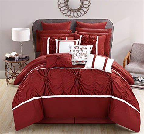 Chic Home Cs2758 An Ashville 16 Piece Bed In A Bag Comforter Set King