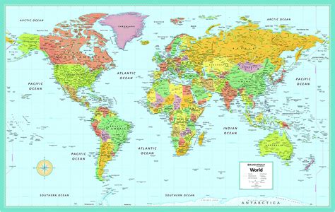 Full Map Of The World Kinderzimmer 2018