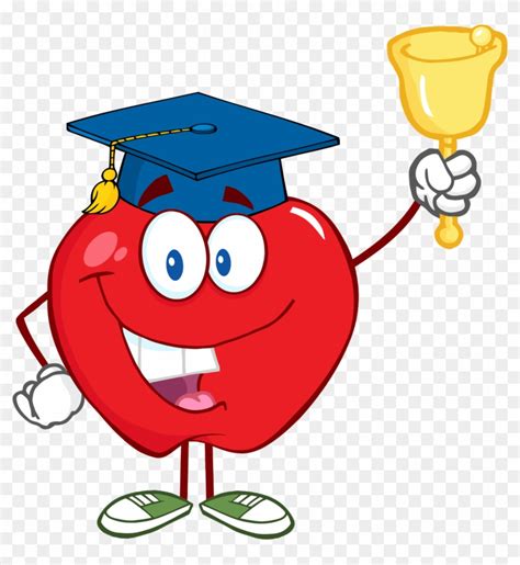 Inspiring School Apple Clip Art Medium Size Teacher Apple Cartoon