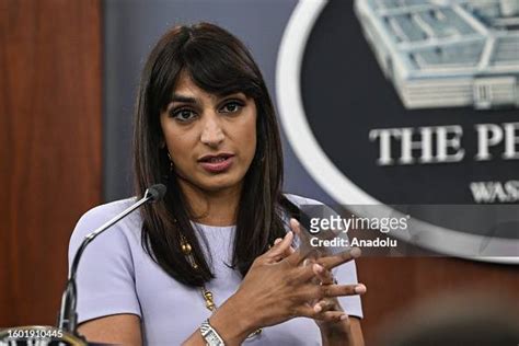 Us Defense Department Deputy Press Secretary Sabrina Singh Holds A