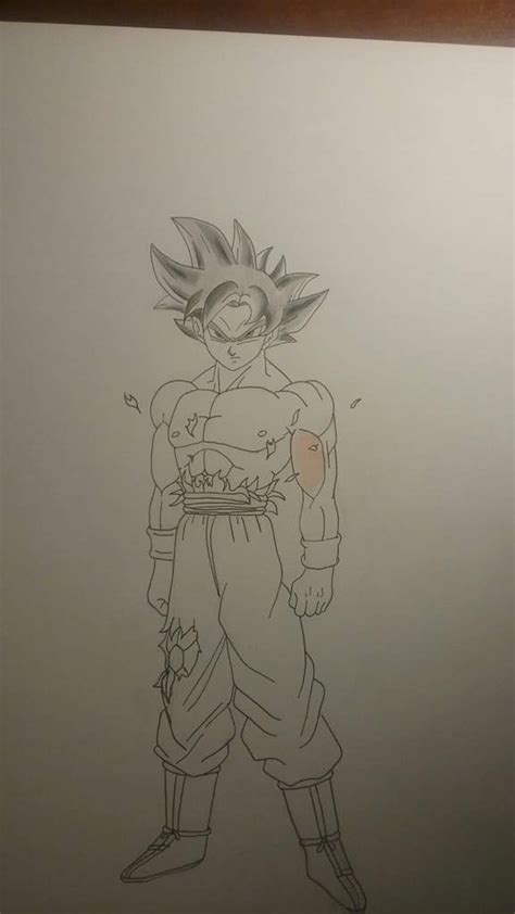 Goku Ultra Instinct Drawing Chibi