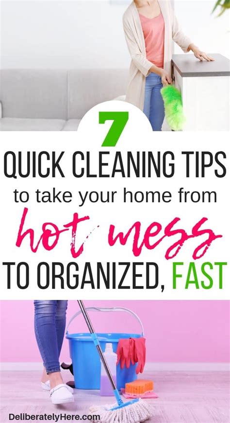 7 Quick Cleaning Tips To Get Your Home Company Ready In 30 Minutes Deliberately Here