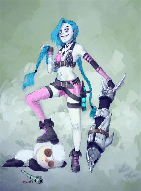 Jinx The Loose Cannon Leage Of Legends By Jimenanrp On Deviantart