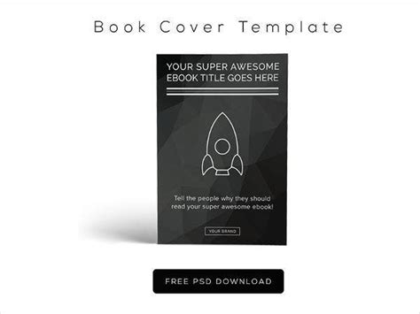 Download our free book cover templates you can use for making book cover template printable. 31+ Beautiful Book Cover Templates - Free Sample, Example ...