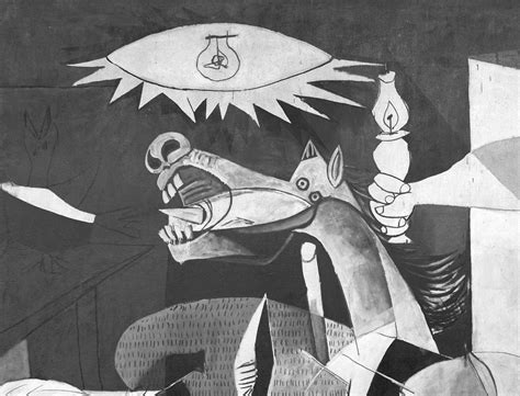 Painting is not made to decorate apartments, he said. Piccole Note -Picasso, Guernica - piccole note
